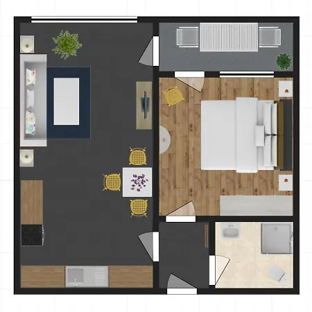 Apartello Modern - Balkan Breeze 7 Апартаменты *